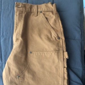33x30 “PreWashed” Carhartt duck double knee bn0136-M